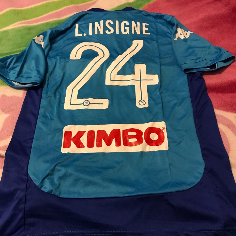 17-18 Napoli home jersey INSIGNE24